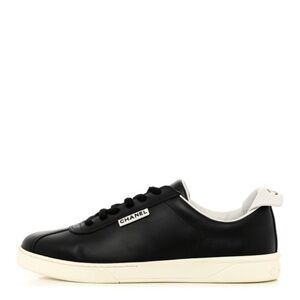 CHANEL CC calfskin sneaker